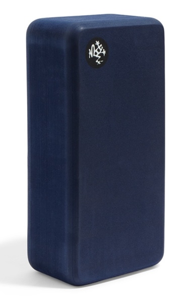 Manduka Lean Recycled Foam Block Midnight - 1