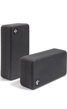 Manduka Lean Recycled Foam Block Thunder