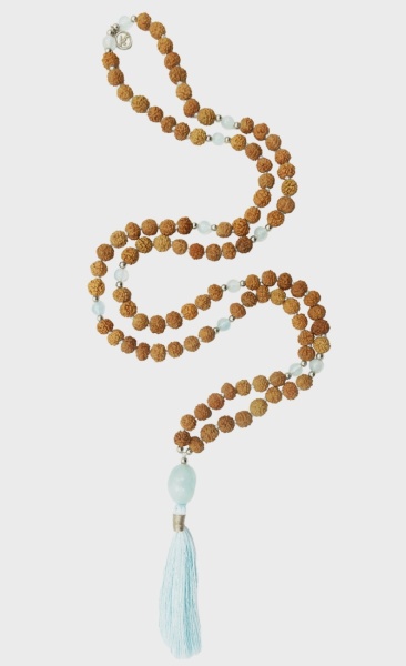 Mala Sacred Grace Aquamarijn