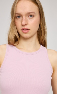 Mazine Basic Tank Top - Peony Pink