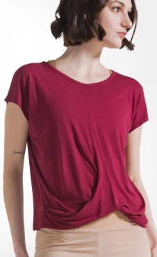 Knot Tee Renew - Cherry Red