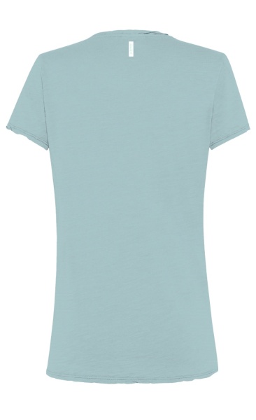 Round Neck Basic Tee - Piquant Green - 1