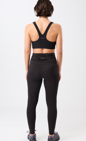 Mandala Racer Bra - Black - 6