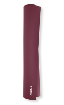 Kurma GECO Lite 4mm Rubber Yoga Mat 185 - Garnet