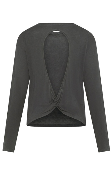 Bindu Open Back Knot Longsleeve - 1