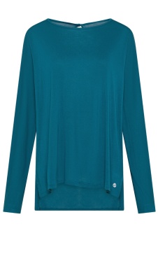Flow OM Longsleeve - Petrol Blue