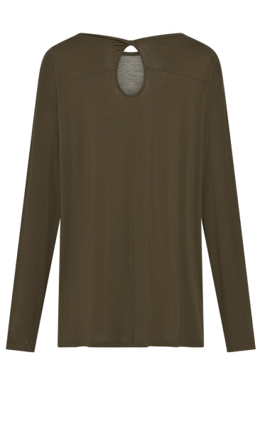 Flow OM Longsleeve - Cocoa Brown - 1