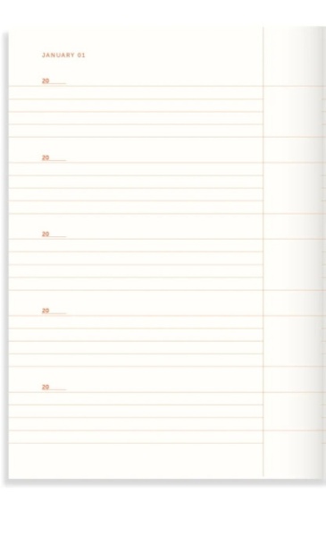 One Line A Day Linen Emerald - 2