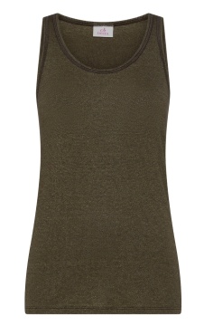 Sparkle Ribbed Tank Top