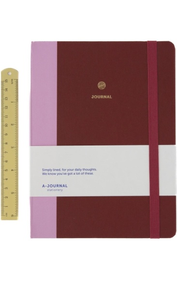 A-Journal Notebook Cherry Red - 1