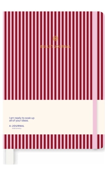 A-Journal Bullet Journal Pink Bordeaux
