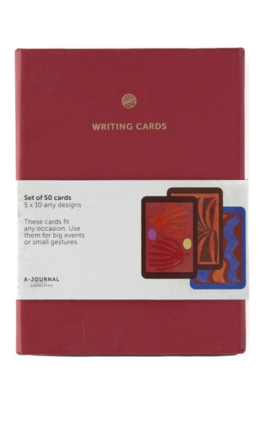 A-Journal Arty Writing Cards