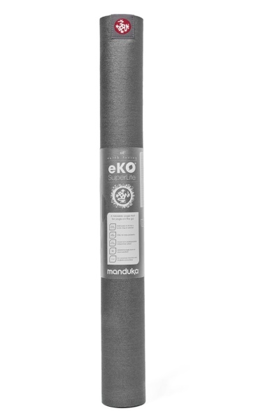 Manduka eKO 2 mtr Travel Mat Charcoal - 3