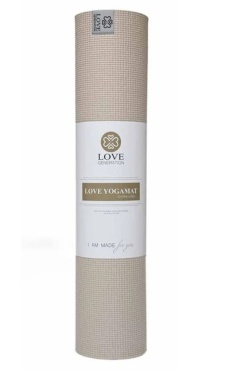 Love Generation Basic Yoga Mat 2 mtr 6mm Sand
