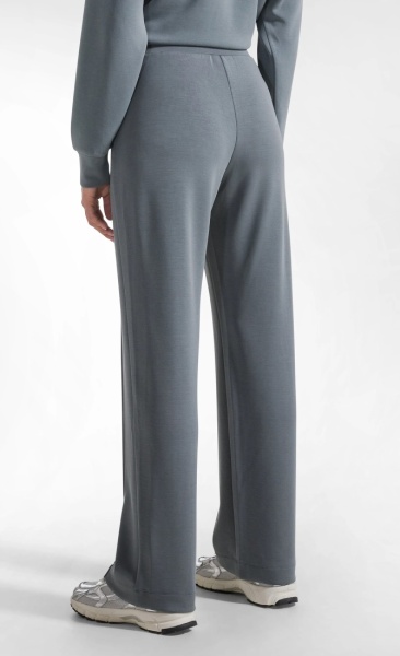 Smooth Pintuck Pants - Black - 2