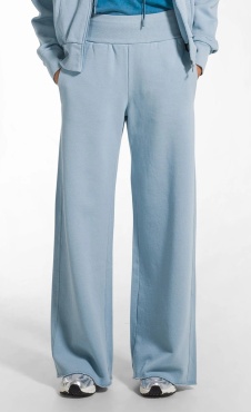 Wonder Wide Leg Palazzo Pants - Foggy Blue