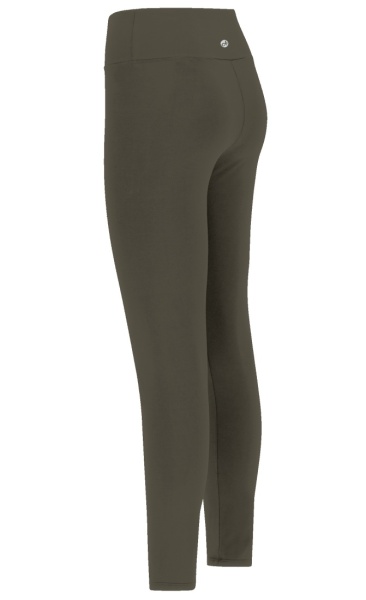 Natural High Waist Leggings - Cocoa Brown - 4