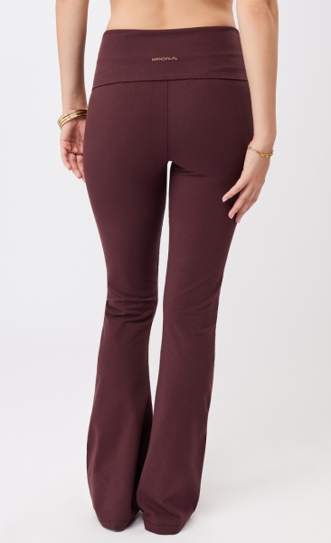 Classic Yoga Pants - Wine - 2