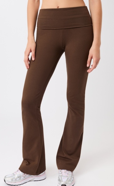 Mandala Classic Rolldown Yoga Pants - Wilderness