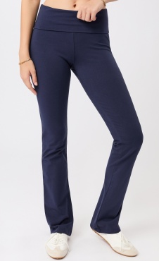 Mandala Classic Rolldown Yoga Pants - Night Sky