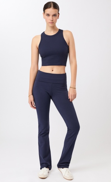 Classic Yoga Pants - Blu Stone - 4