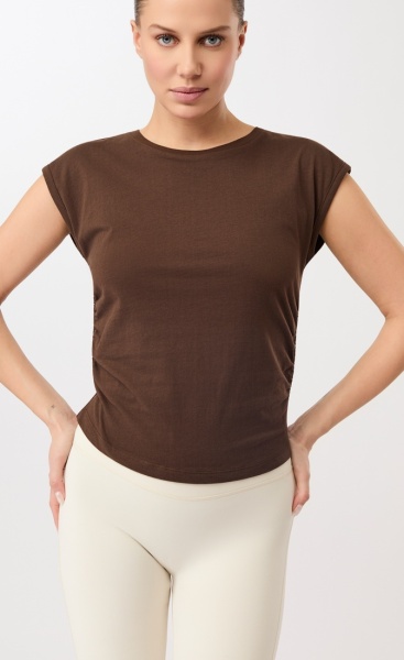Mandala Side Ruffled Top Renew - Wilderness - 1