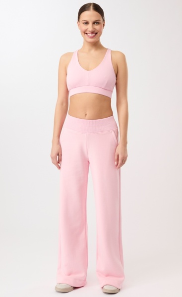 Mandala Rib Bra - Soft Pink - 3