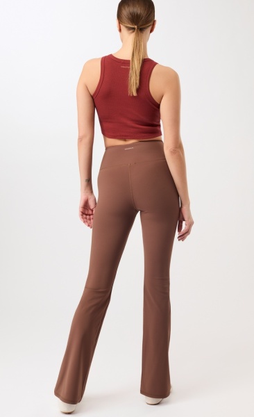 Mandala Flared Sports Pants - Seaweed - 3