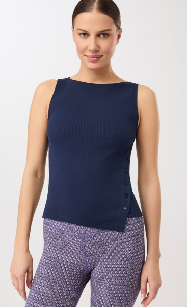 Mandala Side Button Top - 1