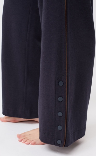 Mandala Wide Leg Track Pants - Night Sky - 3