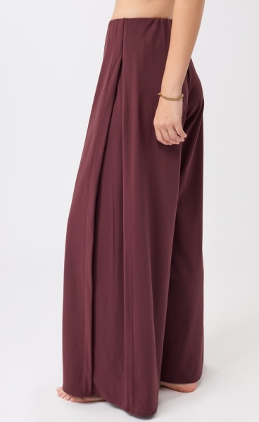 Mandala Extra Wide Pants - Ruby