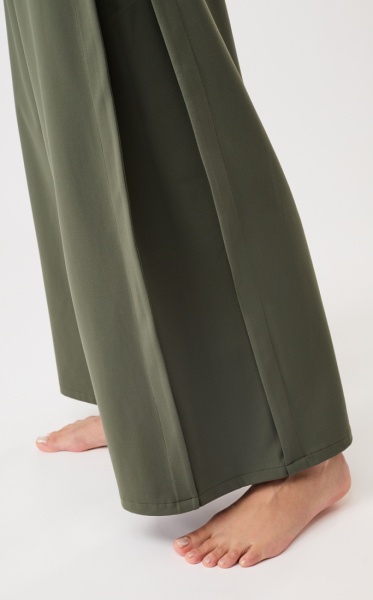 Mandala Extra Wide Pants - Leaf - 1