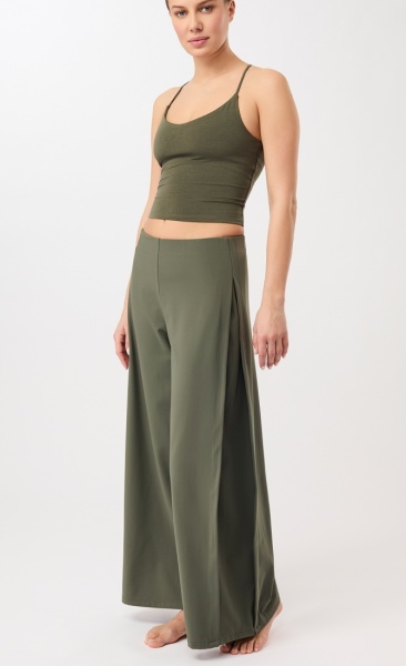 Mandala Extra Wide Pants - Leaf - 5