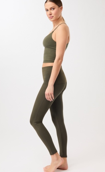Mandala Roll Down Tights - 1
