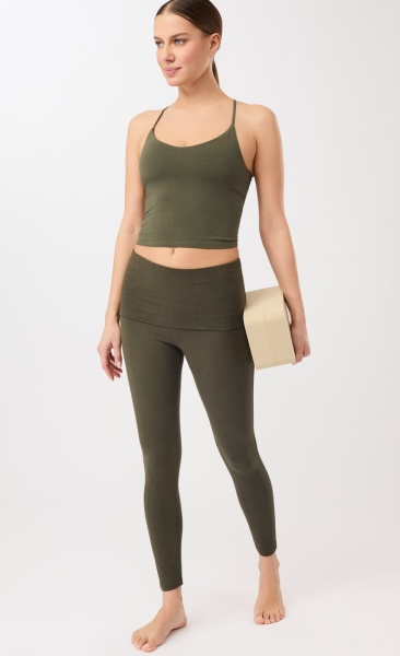 Mandala Roll Down Tights - 3