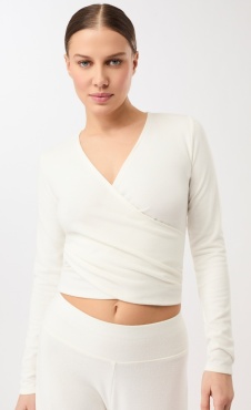Mandala Ballet Wrap - White
