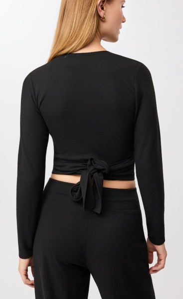 Mandala Ballet Wrap - Black - 1