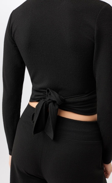 Mandala Ballet Wrap - Black - 2
