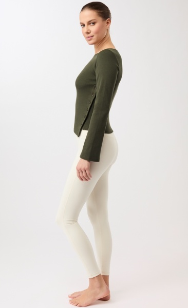 Mandala Side Button Longsleeve - 4