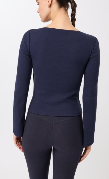 Mandala Side Button Longsleeve - Nightsky - 2
