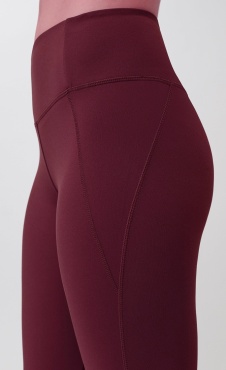 Mandala Limitless Recycled Legging - Ruby