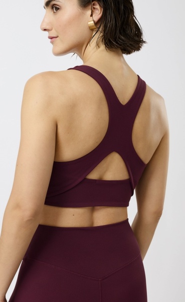Mandala Sports Bra - Ruby