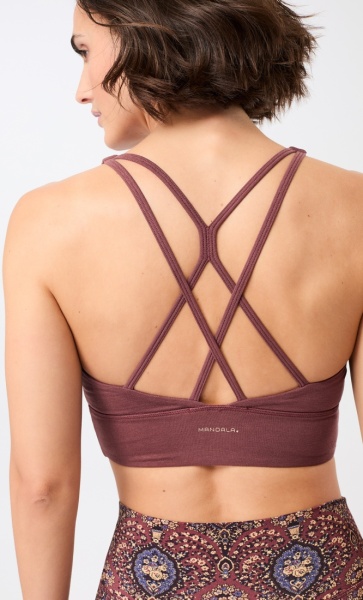 Mandala New Studio Bra - Rosewood
