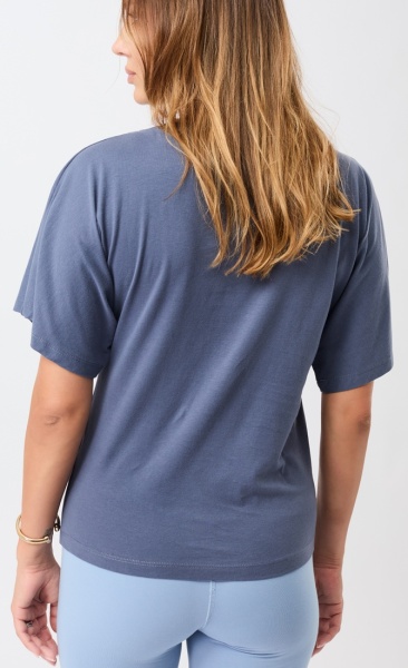 Mandala Butterfly Tee - Eclipse Blue - 2