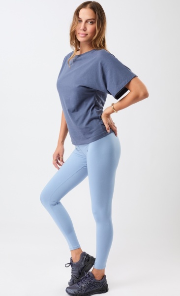 Mandala Butterfly Tee - Eclipse Blue - 4