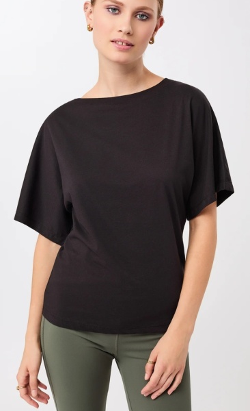 Mandala Butterfly Tee - Black