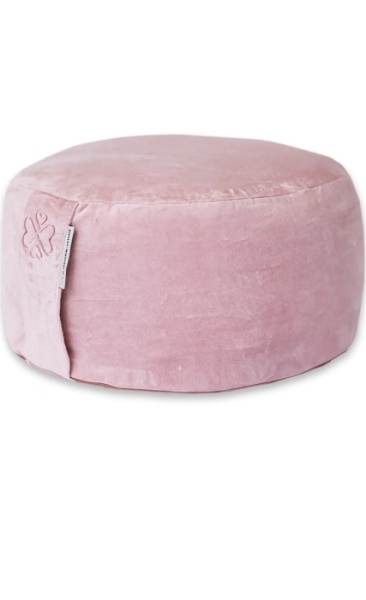 Velours Meditation Cushion Classic Pink