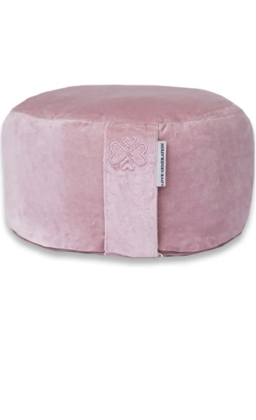 Velours Meditation Cushion Classic Pink - 1