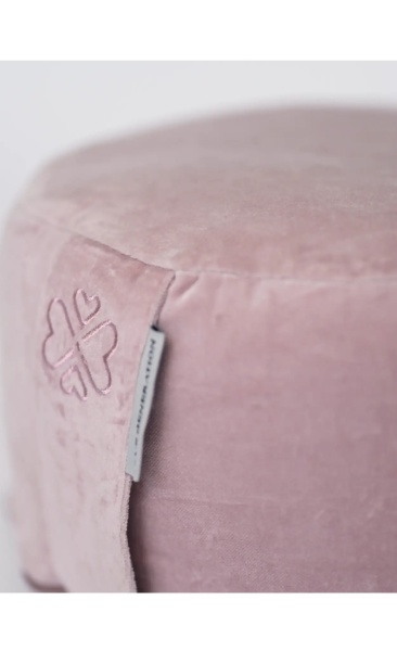 Velours Meditation Cushion Classic Pink - 2
