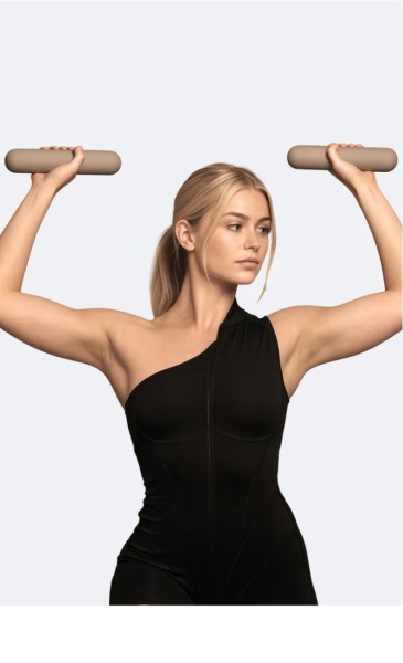 Pilates Set Dumbells/ Bishbells 2KG - 3